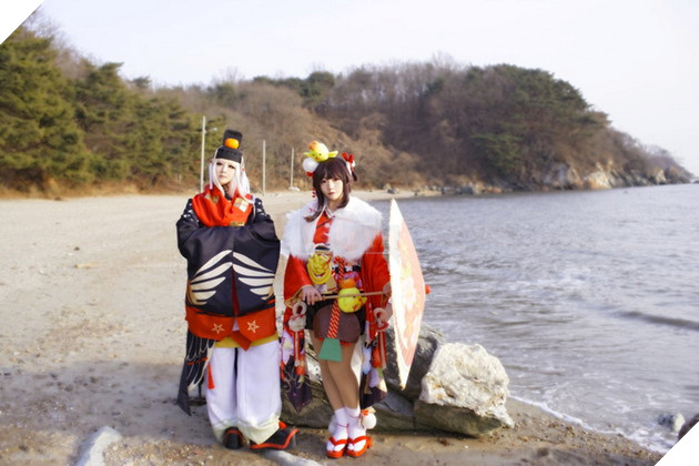 Âm Dương Sư: Cùng ngắm nhìn Cosplay Seimei và Kagura thần thái Châu Âu 7