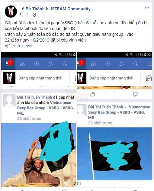 Vừa hết tết hung tin tràn ngập khi Việt Nam Sexy Bae Group bị hacker xóa trắng 2