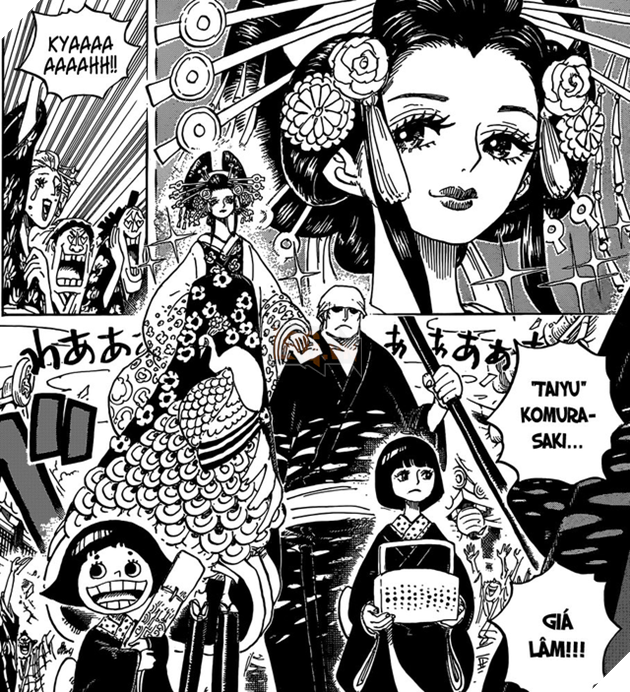 One Piece sức mạnh thật sự của Komurasaki 1