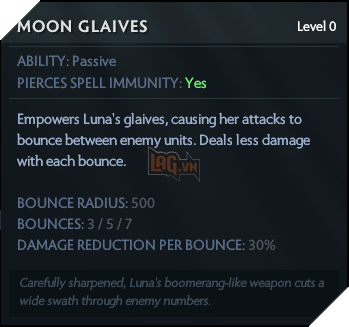 Moon glaives