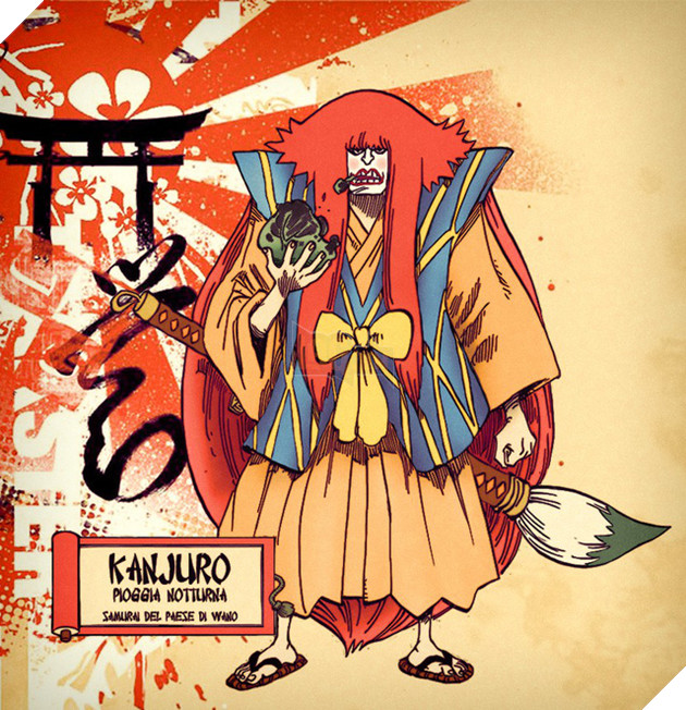 One Piece: Nhung dieu thu vi ve Kanjuro - Huyen thoai Samurai cua Wano Quoc One Piece Những điều thú vị về Kanjuro 1
