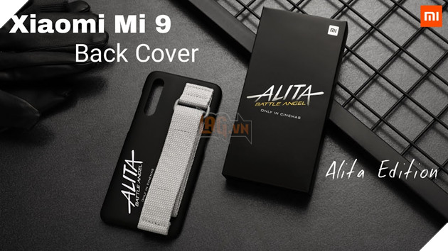 Xiaomi Mi 9 phien ban mat lung trong suot se lay ten theo bo phim Alita: Battle Angle 2 Xiaomi Mi 9: Battle Angle còn có luôn ốp lưng khá chất. Nguồn: Internet.