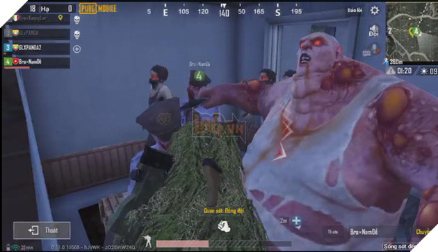 Game thủ PUBG Mobile diệt được cả trăm Zombie, nhưng G và Tyrant thì quá khó tìm - Ảnh 2. Game thủ PUBG Mobile diệt được cả trăm Zombie, nhưng G và Tyrant thì quá khó tìm - Ảnh 2.
