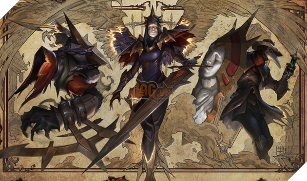 LMHT: Chiêm ngưỡng loạt ảnh nền trang phục tuyệt đẹp của chị em chân dài Kayle và Morgana - Ảnh 9.