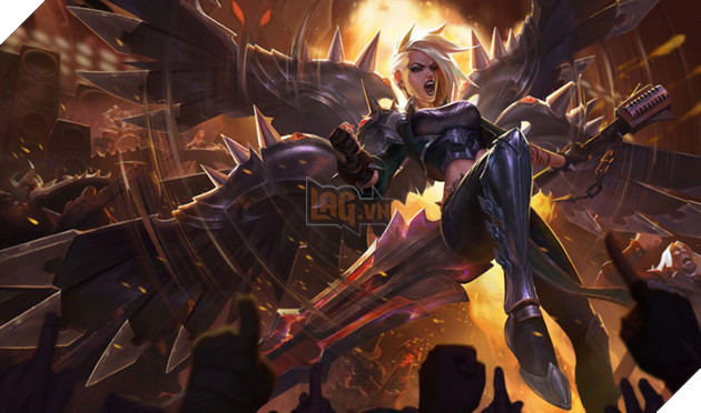 LMHT: Chiêm ngưỡng loạt ảnh nền trang phục tuyệt đẹp của chị em chân dài Kayle và Morgana - Ảnh 10.