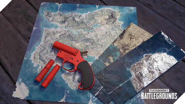 Chi tiet ban cap nhat 26 PUBG voi nhieu thay doi quan trong 3 Flare Gun PUBG giờ sẽ xuất hiện trên tất cả các bản đồ chứ không còn chỉ trong chế độ sự kiện nữa. Nguồn: Internet.