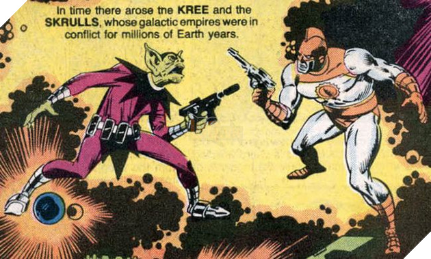 Captain Marvel: Lo diem yeu chet nguoi cua toc Skrull Captain Marvel: Lộ điểm yếu chết người của tộc Skrull