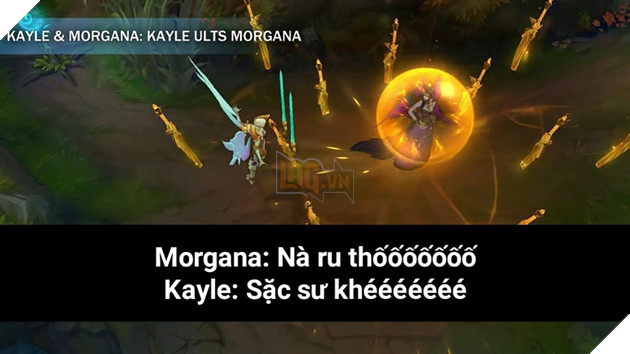 LMHT: Tuong tac moi vo cung toxic giua Kayle va Morgana (Dich giong noi) 17 LMHT: Tương tác mới vô cùng toxic giữa Kayle và Morgana Dịch giọng nói 17