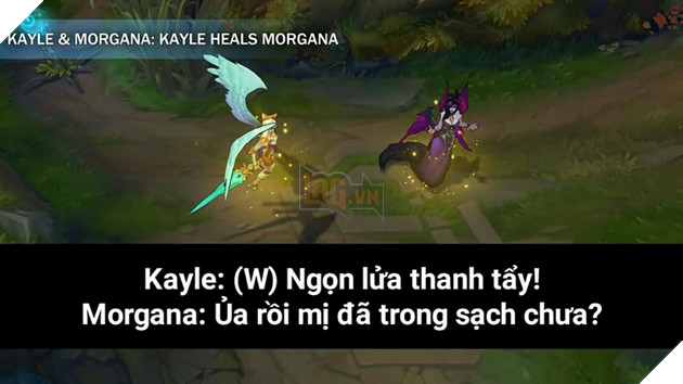 LMHT: Tuong tac moi vo cung toxic giua Kayle va Morgana (Dich giong noi) 9 LMHT: Tương tác mới vô cùng toxic giữa Kayle và Morgana Dịch giọng nói 9