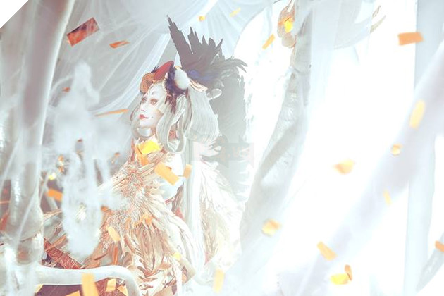 Âm Dương Sư: Chiêm ngưỡng Cosplay Mẹ Cò trong bộ Kim Loan Hạc Vũ thần thái đáng sợ 6