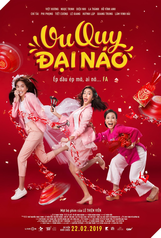 Dien anh Viet 2019: Ke lum xum scandal, nguoi khong duoc chu y song tat ca van lam nen chuyen 4 Poster "Vu quy đại náo".