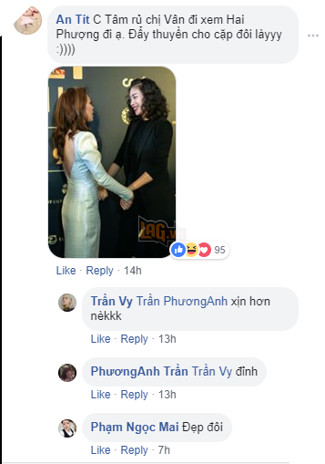 Một fan hâm mộ đã đề nghị hai chị cùng nhau xem phim cho "tình"!