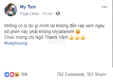 Khi chị trợ lý kêu gọi ủng hộ chị Hai Phượng.