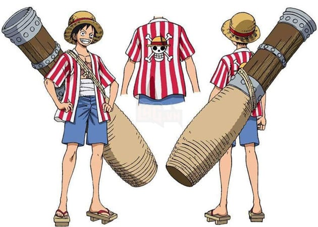 He lo tao hinh bang Mu Rom trong One Piece: Stampede, ai cung trong nhu dang di nghi mat ca 2 Hé lộ tạo hình băng Mũ Rơm trong One Piece: Stampede, ai cũng trông như đang đi nghỉ mát cả 2