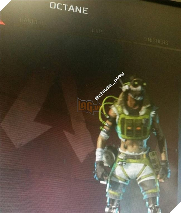 Apex Legends: Rò rỉ tạo hình và bộ kĩ năng của Octane