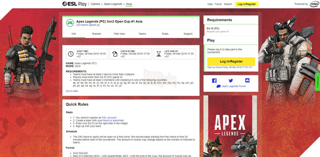 ESL thông báo tổ chức giải đấu Apex Legends lần đầu tiên tại Việt Nam 4