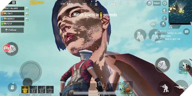PUBG Mobile gặp lỗi, xuất hiện những nhân vật tự hóa khổng lồ