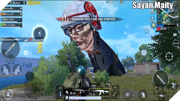 PUBG Mobile gặp lỗi, xuất hiện những nhân vật tự hóa khổng lồ 3