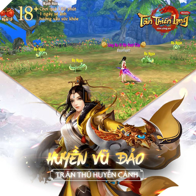 Tân Thiên Long mobile VNG hẹn ngày ra mắt game thủ Việt chính thức 5