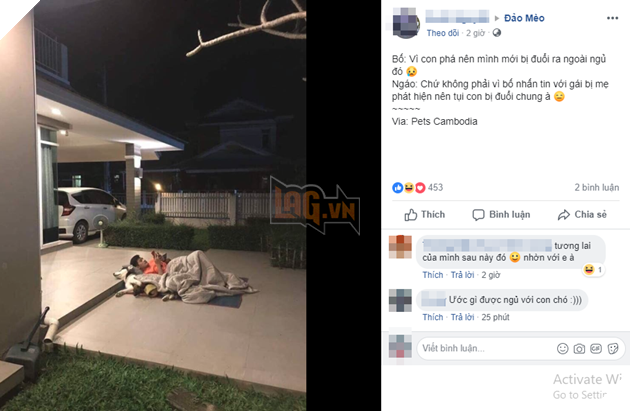 Một tài khoản khác đăng tải bức ảnh với câu chuyện hoàn toàn khác.
Một tài khoản khác đăng tải bức ảnh với câu chuyện hoàn toàn khác.