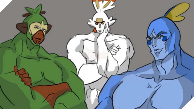 Khi các nhân vật Anime chia nhóm theo Pokemon Sword and Shield mới ra mắt 2