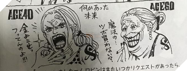 Làm nhục Robin chưa đã trước khi ra mắt One Piece 935, Oda liền vẽ Nami lúc 60 tuổi xấu đau đớn 2