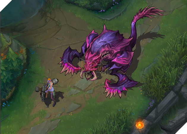 LMHT Ý tướng làm lại Cho'Gath của game thủ cực kì ngầu 2