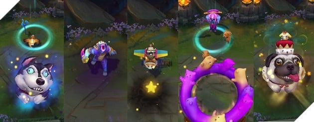 LMHT ra mat 4 skin Cho vs Meo danh cho Ca Thang 4 danh cho Fizz, Corki, Rengar va Yorick LMHT ra mắt 4 skin Chó vs Mèo dành cho Cá Tháng 4 dành cho Fizz, Corki, Rengar và Yorick