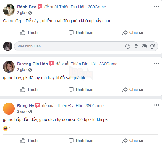 Game thủ “rần rần” tham gia Webgame Thiên Địa Hội trên cổng 360Game 3