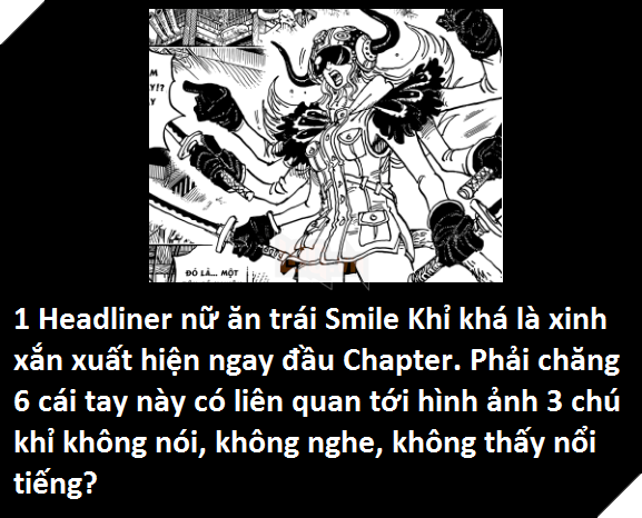 Góc soi mói One Piece 935: Ông trùm 20 năm trước của Wano Quốc xuất hiện - Tác giả lại vẽ lỗi Luffy? - Ảnh 1. Góc soi mói One Piece 935: Ông trùm 20 năm trước của Wano Quốc xuất hiện - Tác giả lại vẽ lỗi Luffy? - Ảnh 1.