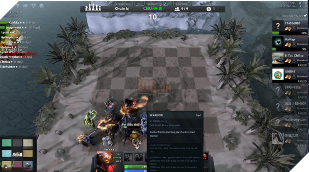 Dota Auto Chess - Hướng dẫn chuyển đổi phiên bản tiếng Việt cho Game 3