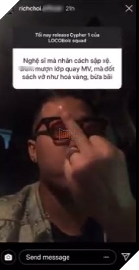 Vừa đốt sách vở ở trường chuyên Amsterdam để quay MV, Richchoi còn lên tiếng thách thức cộng đồng 3