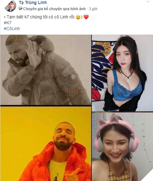 LMHT: Lop Thay Ba co co giao moi, mac ao ho vai de stream khien bao con tim chet ngat 5 Linh Dolce Lớp thầy Ba 5