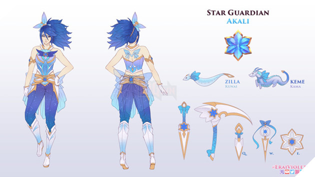 LMHT: Xuất hiện nhóm trang phục Vệ Binh Tinh Tú 2019 cực kì đẹp do người hâm mộ thực hiện 13