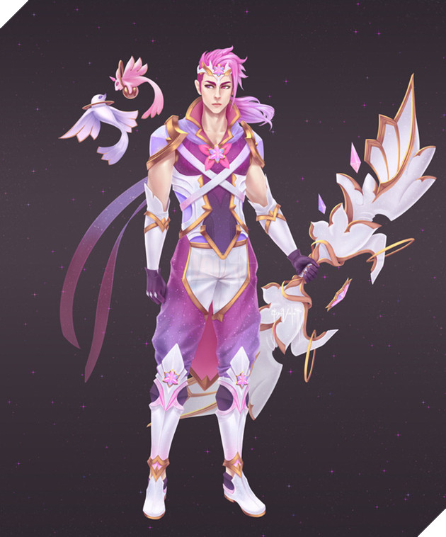 LMHT: Xuất hiện nhóm trang phục Vệ Binh Tinh Tú 2019 cực kì đẹp do người hâm mộ thực hiện