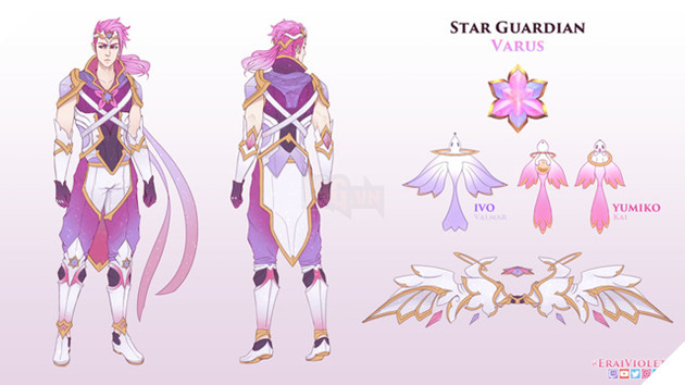 LMHT: Xuất hiện nhóm trang phục Vệ Binh Tinh Tú 2019 cực kì đẹp do người hâm mộ thực hiện 3