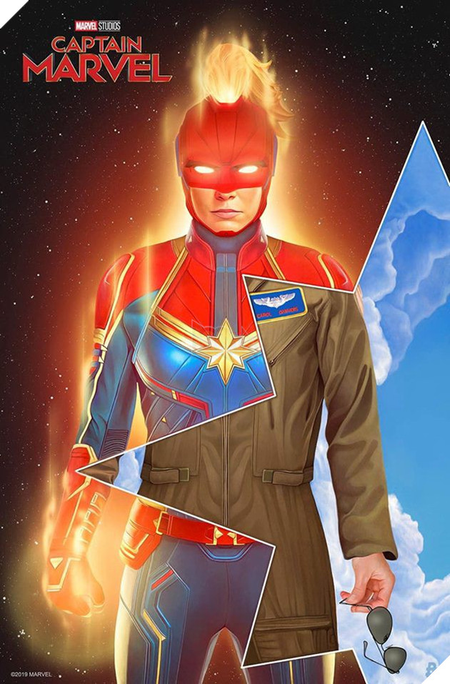 Tong hop 10 poster Captain Marvel dep nhat duoc thiet ke boi nguoi ham mo 11 Tổng hợp 10 poster Captain Marvel đẹp nhất được thiết kế bởi người hâm mộ 11