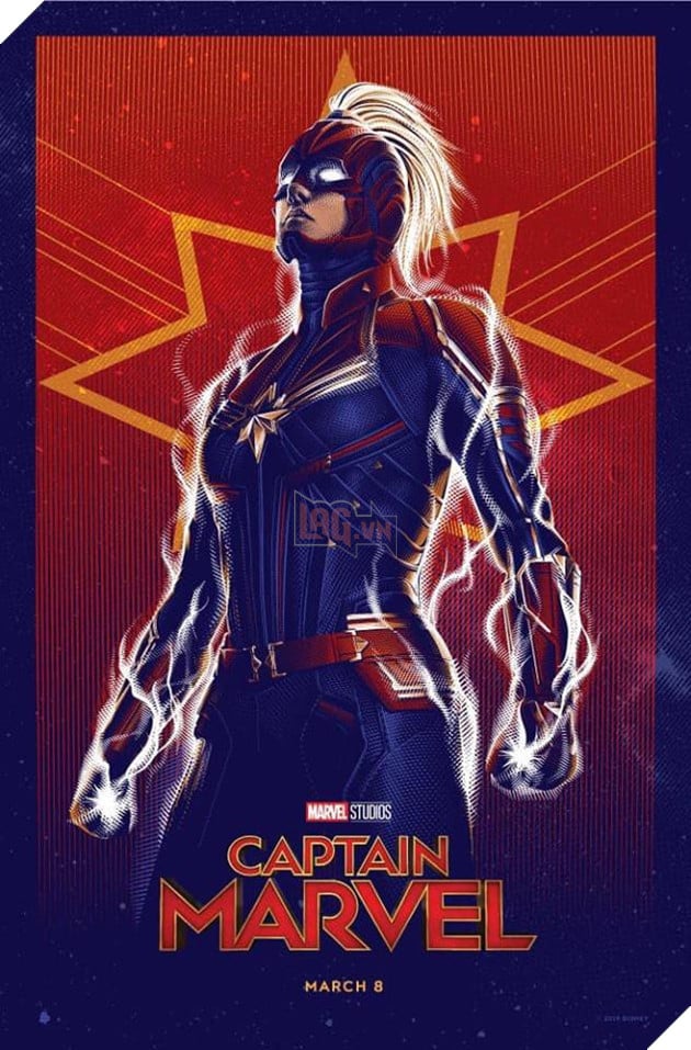 Tong hop 10 poster Captain Marvel dep nhat duoc thiet ke boi nguoi ham mo 3 Tổng hợp 10 poster Captain Marvel đẹp nhất được thiết kế bởi người hâm mộ 3