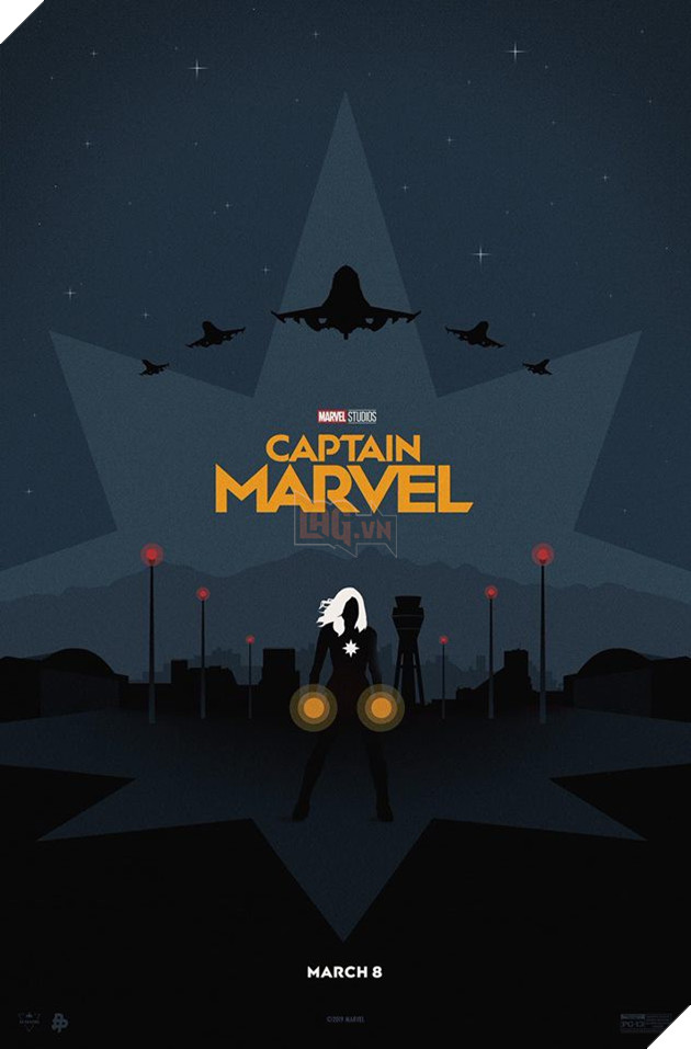 Tong hop 10 poster Captain Marvel dep nhat duoc thiet ke boi nguoi ham mo 4 Tổng hợp 10 poster Captain Marvel đẹp nhất được thiết kế bởi người hâm mộ 4