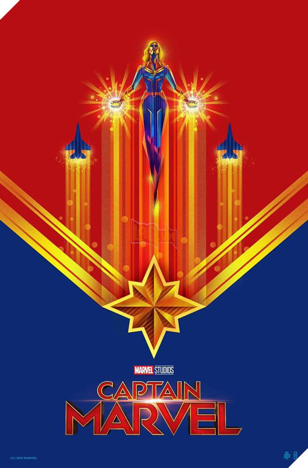 Tong hop 10 poster Captain Marvel dep nhat duoc thiet ke boi nguoi ham mo 8 Tổng hợp 10 poster Captain Marvel đẹp nhất được thiết kế bởi người hâm mộ 8