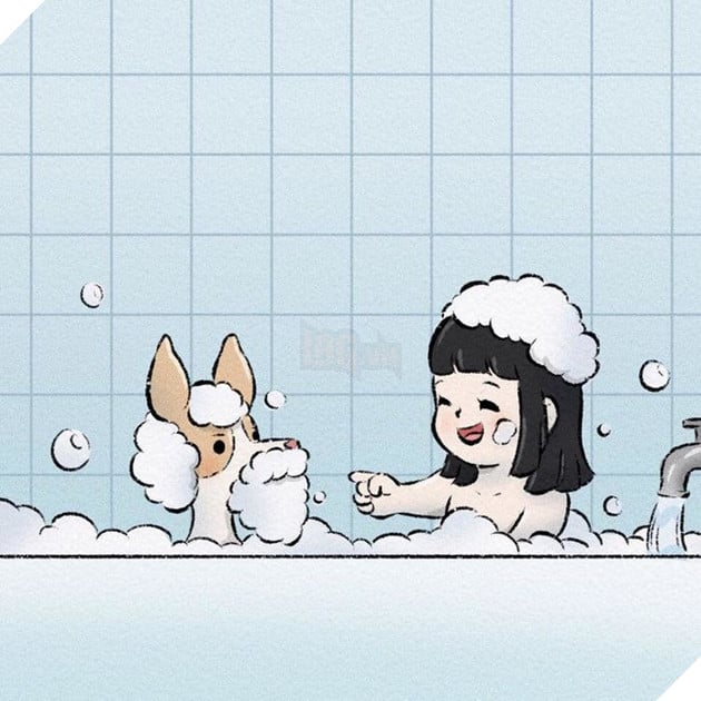 Roi nuoc mat voi bo truyen tranh ve chu cho nho: ‘Xin chao lan nua’ 7 Rơi nước mắt với bộ truyện tranh về chú chó nhỏ: ‘Xin chào lần nữa’ 7