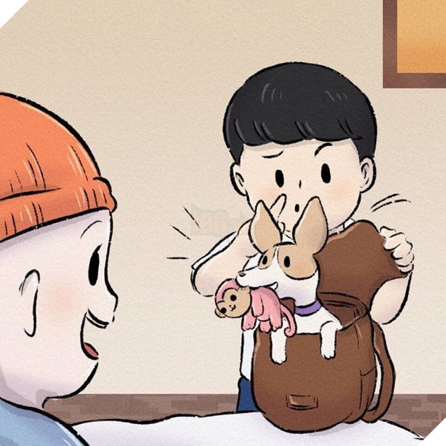 Roi nuoc mat voi bo truyen tranh ve chu cho nho: ‘Xin chao lan nua’ 15 Rơi nước mắt với bộ truyện tranh về chú chó nhỏ: ‘Xin chào lần nữa’ 15