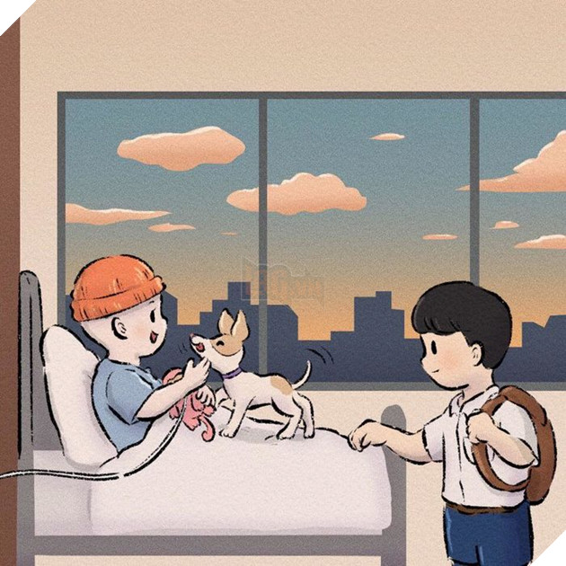 Roi nuoc mat voi bo truyen tranh ve chu cho nho: ‘Xin chao lan nua’ 17 Rơi nước mắt với bộ truyện tranh về chú chó nhỏ: ‘Xin chào lần nữa’ 17