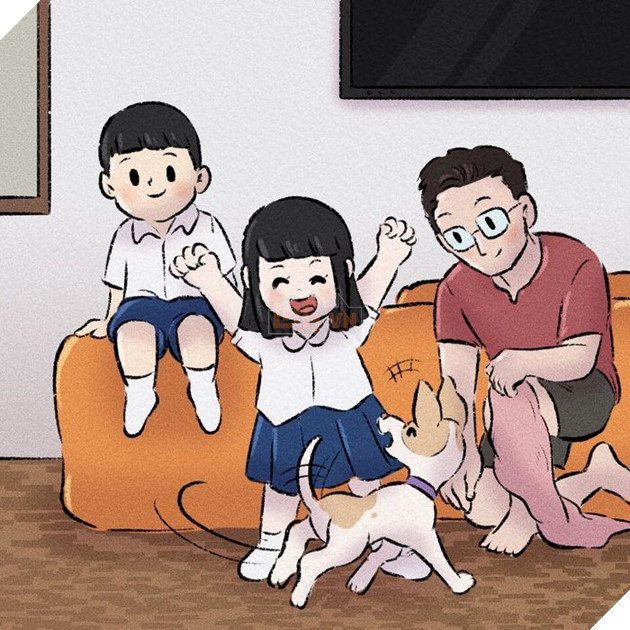 Roi nuoc mat voi bo truyen tranh ve chu cho nho: ‘Xin chao lan nua’ 6 Rơi nước mắt với bộ truyện tranh về chú chó nhỏ: ‘Xin chào lần nữa’ 6