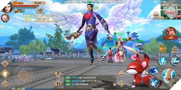 Kham pha bo tuyet ky tran phai trong Tan Thien Long Mobile 8 Khám phá bộ tuyệt kỹ trấn phái trong Tân Thiên Long Mobile
