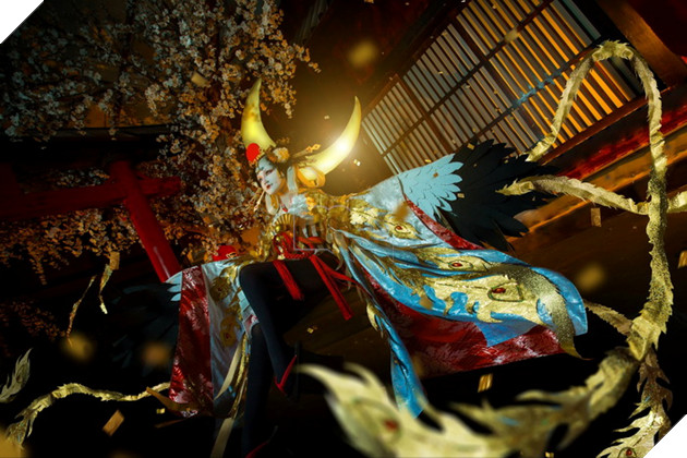 Âm Dương Sư: Thêm một bộ Cosplay xuất sắc của mẹ Cò Cô Hoạch Điểu từ fan hâm mộ 8