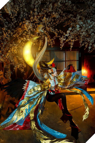 Âm Dương Sư: Thêm một bộ Cosplay xuất sắc của mẹ Cò Cô Hoạch Điểu từ fan hâm mộ 9
