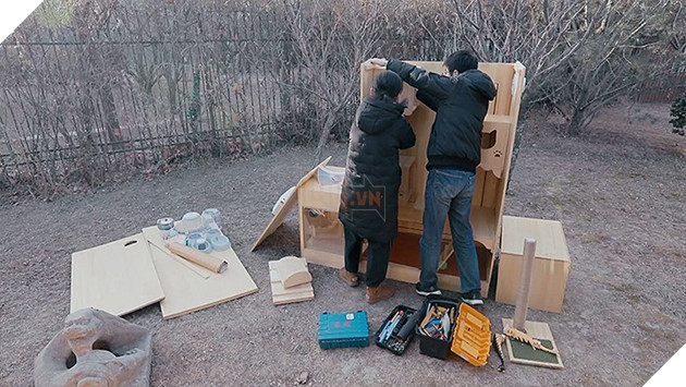 Cảm động với ngôi nhà thông minh cho mèo hoang ở Trung Quốc: Làm thủ công, trí tuệ nhân tạo xịn hơn người 2