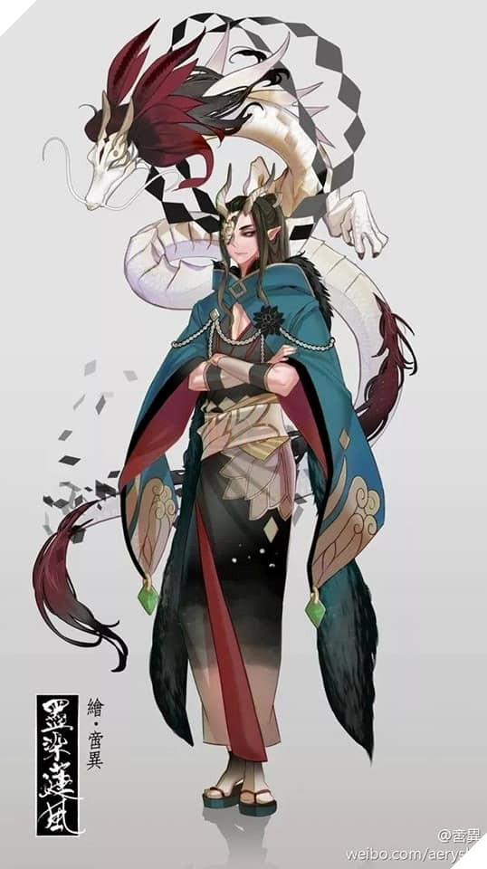 Âm Dương Sư: Tổng hợp các bộ skin dự thi đẹp nhất của fan tại Trung Quốc 3