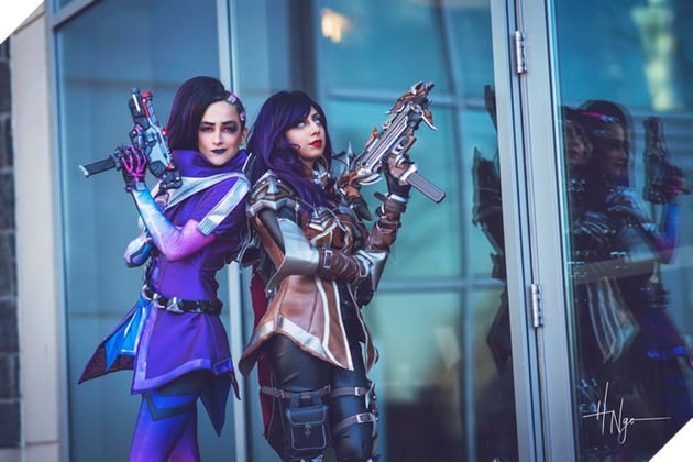 Overwatch: Sombra bước ra đời thật khi VA của Sombra tự cosplay thành bản thân 2